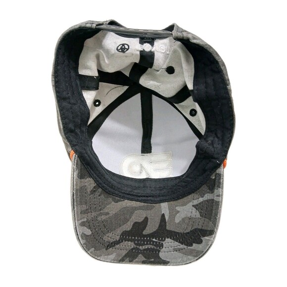 Philadelphia Flyers Camo Hat Cap Toyota Military Appreciation Gray Orange - Picture 5 of 5